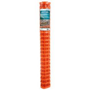 Hanes Geo 4' X 50' Heavy Duty Plastic Snow Fence - Orange