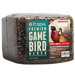 Purina Premium Game Bird Block - 20 Lb