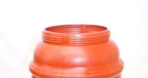 Eagle Peak Containers Red Poly Screw Top With Spigot - 55 gal Eagle Peak Containers Red Poly Screw Top With Spigot - 55 gal