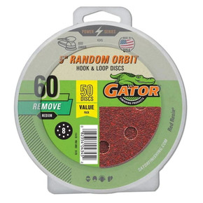 Gator Aluminum Oxide Sanding Disc - 60 Grit