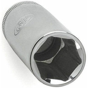 Master Mechanic 1/4" Drive 6 Point Standard Deep Socket - 9/16" Master Mechanic 1/4" Drive 6 Point Standard Deep Socket - 9/16"