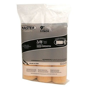 Master Painter Select Knit Paint Roller Cover - 9" X 3/8" - 3 Pk