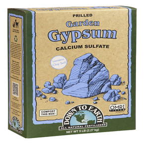 Down To Earth Calcium Sulfate Garden Gypsum - 5 lb