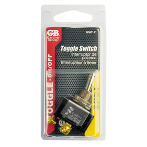 Gardner Bender Heavy Duty SPST Toggle Switch - Chrome Gardner Bender Heavy Duty SPST Toggle Switch - Chrome