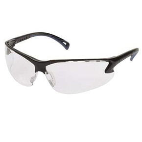 Tru-guard Clear Anti-fog Lenses Safety Glasses - Black