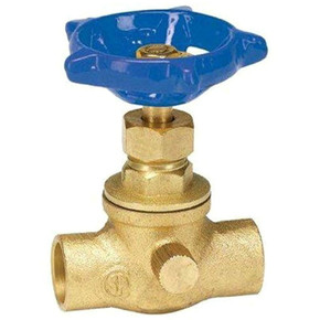 Homewerks Lead-Free Potable Water Stop & Waste Valve - 1/2"