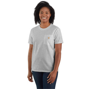 Carhartt Women's Heavyweight Loose Fit Short Sleeve Workwear Pocket T-Shirt