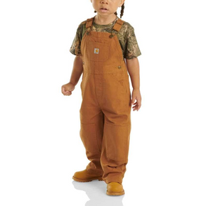 Carhartt Baby Boy's Canvas Bib Overall - Carhartt Brown