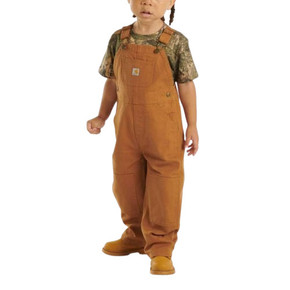 Carhartt Baby Boy's Canvas Bib Overall - Carhartt Brown
