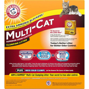 Arm & Hammer Multi-cat Strength Clumping Litter - 29 Lb