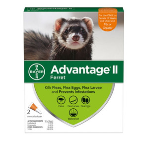 Bayer Advantage II Flea Treatment for Ferrets Bayer Advantage II Flea Treatment for Ferrets