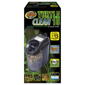 Zoo Med Turtle Clean External Canister Filter - 15 Gal