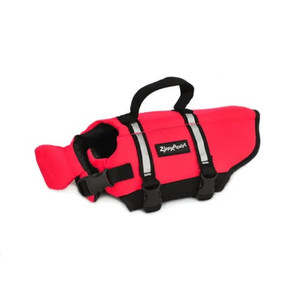 Zippy Paws Adventure Life Jacket For Dog - Red - Small