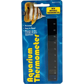 Liquid Crystal Vertical Aquarium Thermometer