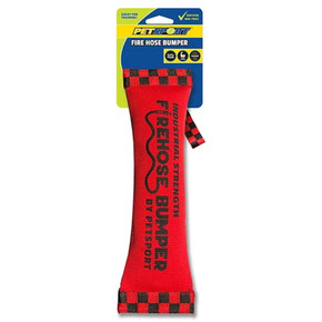 Petsport Firehose Bumper Dog Toy - 12" X 4"