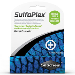 Seachem Sulfaplex Bacterial & Fungal Fish Treatment - 10 gram Seachem Sulfaplex Bacterial & Fungal Fish Treatment - 10 gram