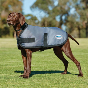 Weatherbeeta Comfitec Classic Dog Coat - Dark Gray - 22"