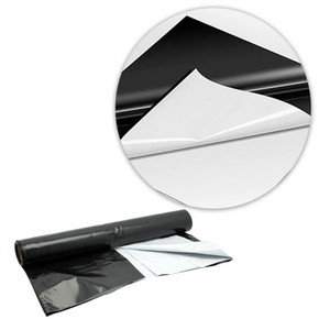 Americover Black White 5 Mil Poly Sheeting 40'x100' Americover Black White 5 Mil Poly Sheeting 40'x100'