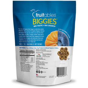 Fruitables Biggies Pumpkin & Blueberry Flavored Dog Biscuits - 16 Oz