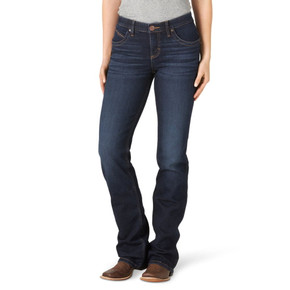 Wrangler Women's Q Baby Mid Rise Ultimate Riding Jean - Avery Wrangler Women's Q Baby Mid Rise Ultimate Riding Jean - Avery