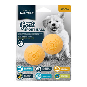 Tall Tails Goat Sport Ball Dog Toy - 2"