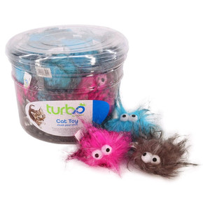 Turbo Plush Monster Cat Toy