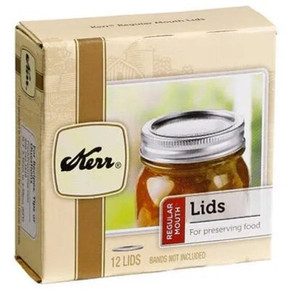 Kerr Regular Mouth Canning Jar Lid - 12 Pk Kerr Regular Mouth Canning Jar Lid - 12 Pk