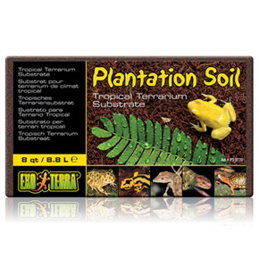 Exo Terra Plantation Soil Tropical Terrarium Substrate - 8 Qt