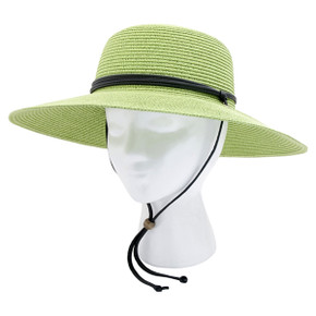 Sloggers Women's Braided Sun Hat - Tea Green