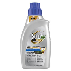 Roundup Dual Action Weed & Grass Killer Plus Concentrate - 32 oz
