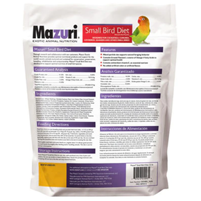 Mazuri Small Bird Diet - 2.5 lb