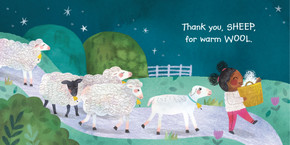 Workman Thank You, Farm a Board Book