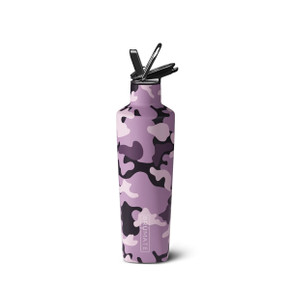 BrüMate ReHydration - 100% Leakproof 25oz Insulated Water  Bottle with Straw - Stainless Steel Water Canteen (Forest Camo) : Sports &  Outdoors