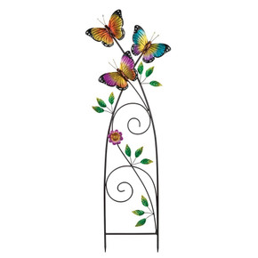 Regal Art & Gift Butterfly Trellis Stake - 41-1/2"
