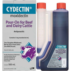 Elanco Cydectin Pour On for Beef and Dairy Cattle Elanco Cydectin Pour On for Beef and Dairy Cattle