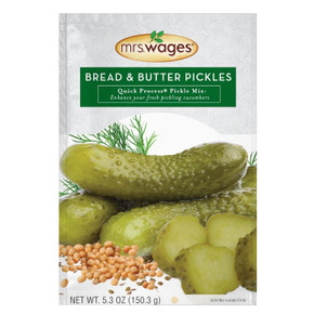 Mrs. Wages Bread & Butter Pickle Mix - 5.3 oz Mrs. Wages Bread & Butter Pickle Mix - 5.3 oz
