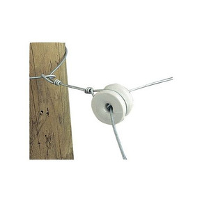 Gallagher Porcelain Reel Insulator - 10pk Gallagher Porcelain Reel Insulator - 10pk