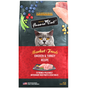 Fussie Cat Market Fresh Chicken & Turkey Cat Food - 10 lb