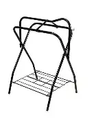Collapsible Saddle Stand Black