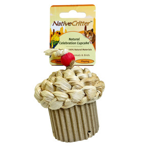 Exotic Nutrition Elife Celebration Cupcake Toy - 4-1/2" x 2" x 5"