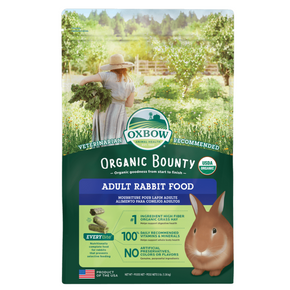 Oxbow Organic Bounty Adult Rabbit Food - 3lb