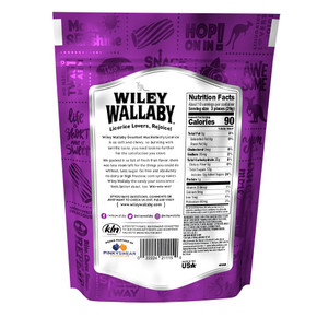 Wiley Wallaby Huckleberry Licorice - 10 oz