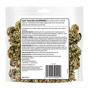 Kaytee Granola Bites with Superfoods Spinach & Kale - 4.5 oz