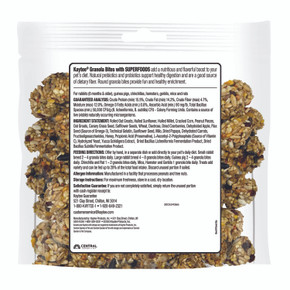 Kaytee Granola Bites with Superfoods Cranberry, Apple and Flax - 4.5 oz