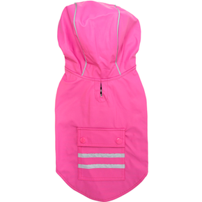 Doggie Design Slicker Pet Rain Coat  - Pink