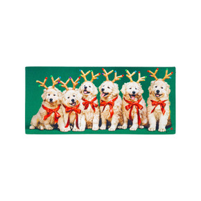 Evergreen Enterprises Reindeer Puppies Sassafras Switch Mat