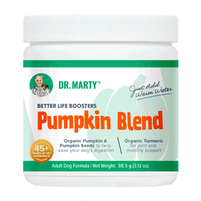 Dr. Marty Better Life Boosters Pumpkin Blend Powdered Supplement for Dog - 3.12 oz