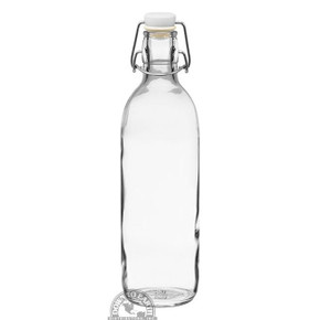 Down to Earth Emilia Clamp Bottle - Clear - 33.75 oz