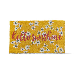 Tag Hello Sunshine Coir Mat - Multi