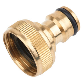 Melnor Brass Quick Connect Faucet Adapter - 1-1/8" X 1-1/8" X 1-3/8"